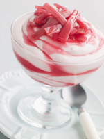 rhubarb ginger fool